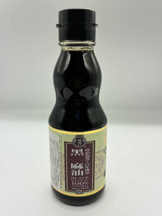 純黑芝麻油 185ML