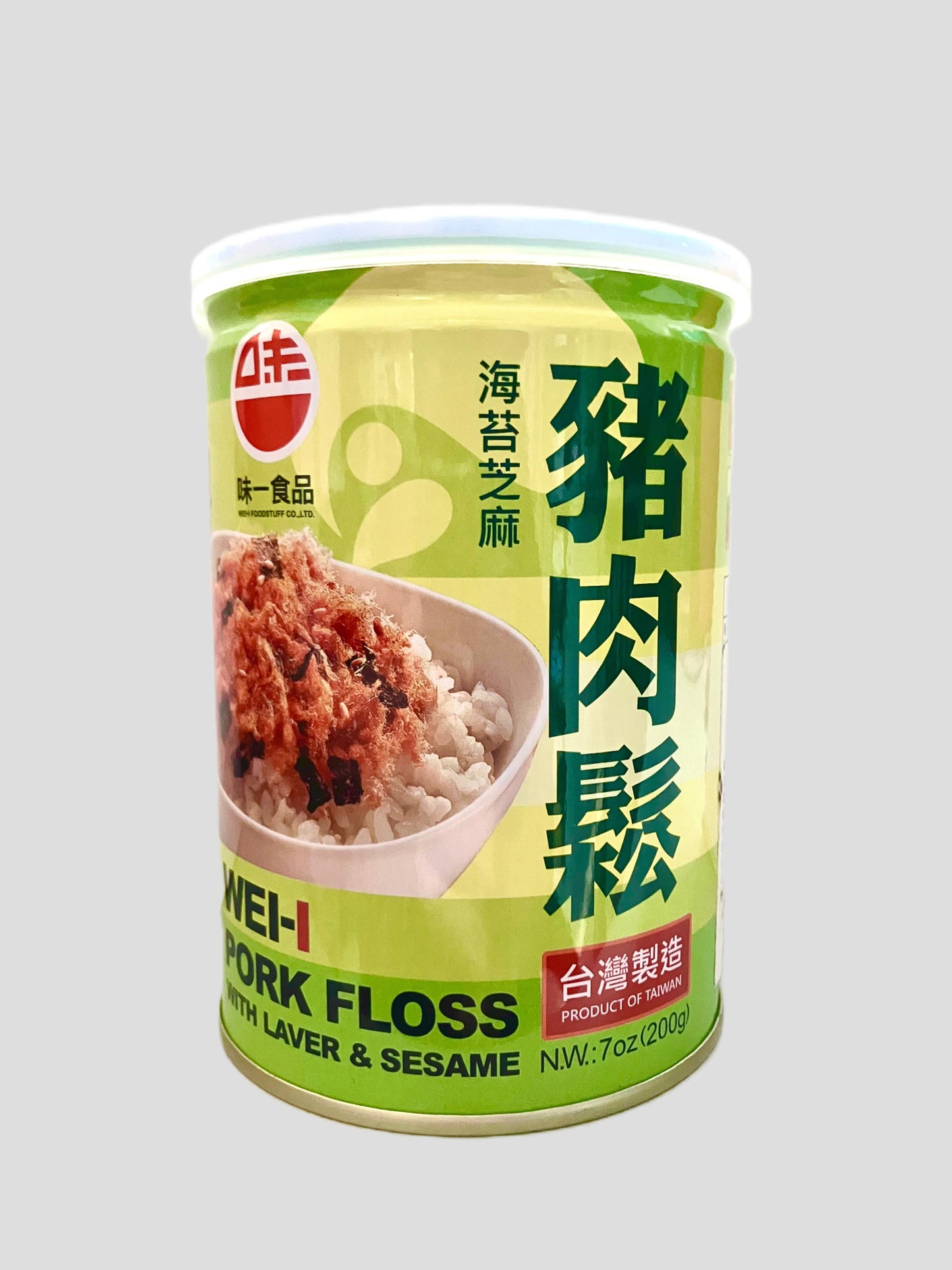 罐裝 海苔芝麻豬肉鬆(200克)